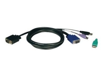 Bild på Eaton Tripp Lite Series 10ft USB / PS2 Cable Kit for KVM Switches B040 / B042 Series KVMs 10'
