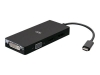 Bild på C2G USB C Multiport Adapter with HDMI, DisplayPort, DVI & VGA