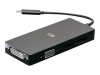 Bild på C2G USB C Multiport Adapter with HDMI, DisplayPort, DVI & VGA