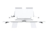 Bild på Multibrackets M Motorized Floormount Flip 2