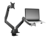 Bild på Multibrackets M VESA Gas Lift Arm Dual Arm w. Laptop Holder