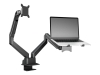 Bild på Multibrackets M VESA Gas Lift Arm Dual Arm w. Laptop Holder