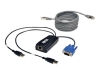 Bild på Tripp Lite USB (2) Server Interface Unit Virtual Media KVM Switch HD15 USB RJ45