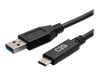 Bild på C2G 1.5ft USB-C to USB-A SuperSpeed USB 5Gbps Cable M/M