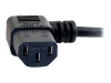 Bild på .5M 90 UK Power Cord IEC320C13R BS1363