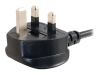 Bild på .5M 90 UK Power Cord IEC320C13R BS1363
