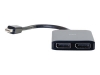 Bild på C2G Mini DisplayPort 1.2 to Dual DisplayPort MST Hub