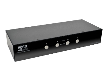 Bild på Eaton Tripp Lite series 4-Port DisplayPort KVM Switch w/Audio, Cables and USB 3.0 SuperSpeed Hub