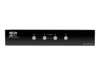 Bild på Eaton Tripp Lite series 4-Port DisplayPort KVM Switch w/Audio, Cables and USB 3.0 SuperSpeed Hub