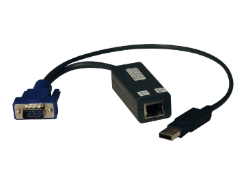 Bild på Eaton Tripp Lite Series USB Single Server Interface Unit Virtual Media KVM Switch HD15 USB RJ45 TAA
