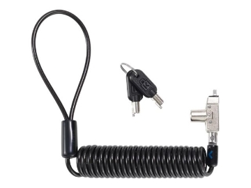 Bild på Kensington Slim N17 2.0 Portable Keyed Laptop Lock for Wedge Shaped Slots