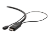 Bild på C2G 6ft (1.8m) HDMI to VGA Active Video Adapter Cable