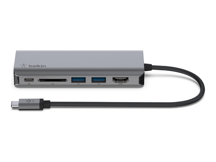 Bild på Belkin CONNECT USB-C 6-in-1 Multiport Adapter