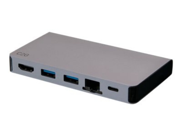 Bild på C2G USB C Docking Station with 4K HDMI, USB, Ethernet, and USB C