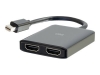 Bild på C2G Mini DisplayPort 1.2 to Dual HDMI MST Hub