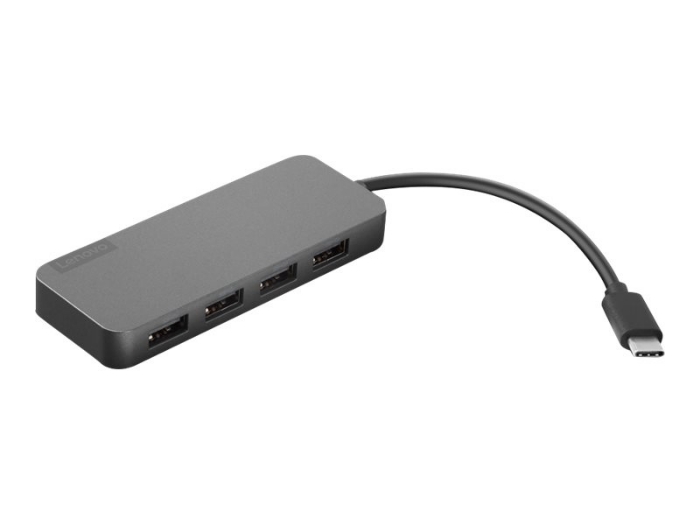 Bild på Lenovo USB-C to 4 Port USB-A Hub