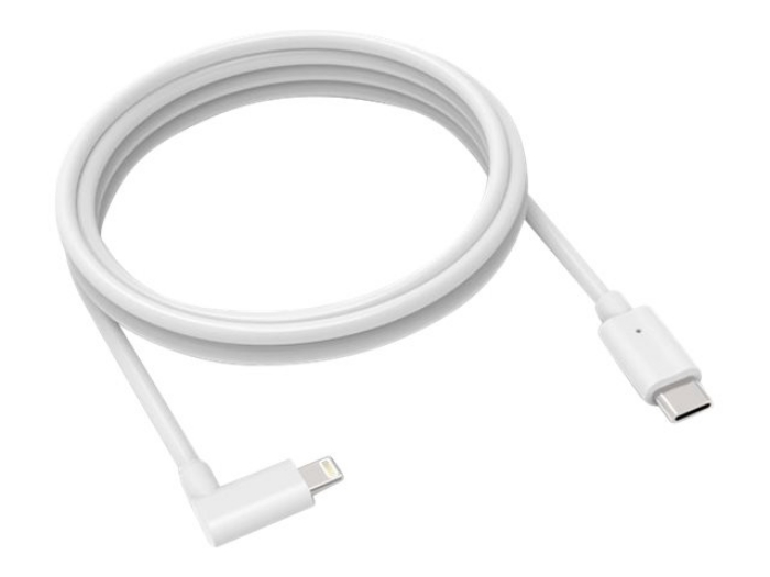 Bild på Compulocks 6FT USB-C Male to 90 Degree Lightning Charging Cable Right Angle