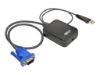 Bild på Eaton Tripp Lite series KVM Console to USB 2.0 Portable Laptop Crash Cart Adapter with File Transfer and Video Capture, 1920 x 1200 @ 60 Hz