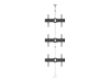 Bild på Multibrackets M Floor to Ceiling Mount Pro MBFC3U