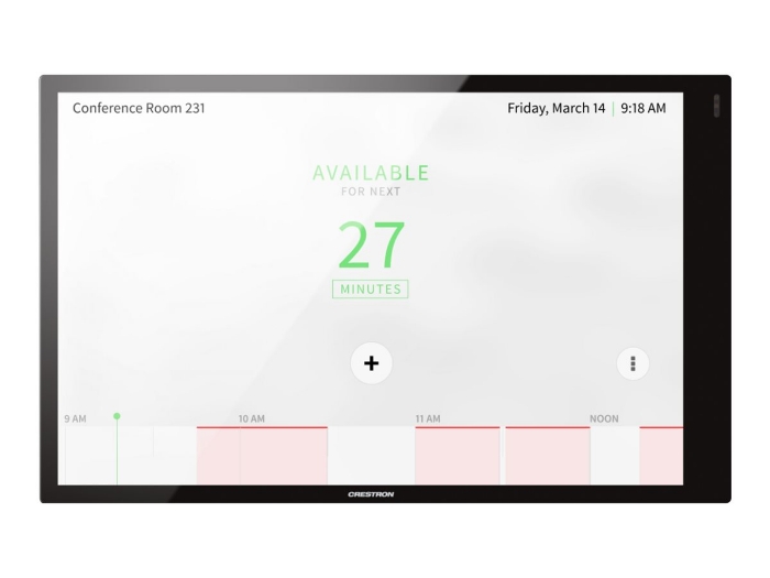 Bild på Crestron Room Scheduling Touch Screen TSS-1070-B-S