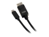 Bild på C2G 2.7m (9ft) USB C to DisplayPort Adapter Cable Black