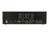 Bild på Tripp Lite Secure KVM Switch, 2-Port, Dual Head, HDMI to HDMI, 4K, NIAP PP4.0, Audio, CAC, TAA