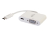 Bild på C2G USB C to VGA Video Adapter w/ Power Delivery