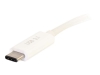 Bild på C2G USB C to VGA Video Adapter w/ Power Delivery