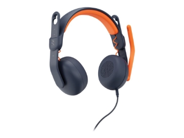 Bild på Logitech Zone Learn Wired On-Ear Headset for Learners, 3.5mm AUX