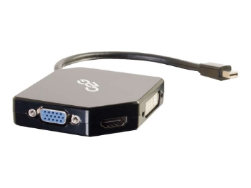 Bild på C2G Mini DisplayPort to HDMI, VGA, or DVI Adapter Converter