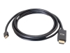 Bild på C2G 3ft Mini DisplayPort Male to HDMI Male Passive Adapter Cable
