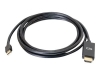 Bild på C2G 3ft Mini DisplayPort Male to HDMI Male Passive Adapter Cable
