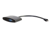 Bild på C2G 20cm Mini DisplayPort to HDMI or VGA Adapter Converter 4K UHD