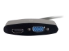 Bild på C2G 20cm Mini DisplayPort to HDMI or VGA Adapter Converter 4K UHD