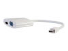 Bild på C2G 20cm Mini DisplayPort to HDMI or VGA Adapter Converter 4K UHD