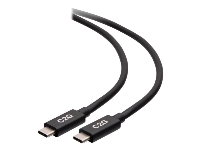 Bild på C2G 3.3ft (1m) USB-C Male to USB-C Male Cable (20V 5A)
