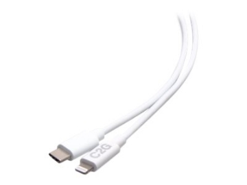 Bild på C2G 3ft (0.9m) USB-C Male to Lightning Male Sync and Charging Cable