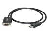 Bild på C2G 1m DisplayPort to VGA Adapter Cable