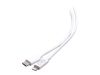 Bild på C2G 10ft (3m) USB-C Male to Lightning Male Sync and Charging Cable