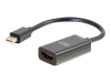 Bild på C2G 8in Mini DisplayPort Male to HDMI Female Passive Adapter Converter