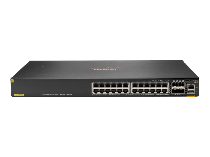 Bild på HPE Aruba Networking CX 6200F 24G Class 4 PoE 4SFP 370W Switch