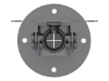 Bild på Multibrackets M Pro Single Pole Floorbase