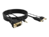 Bild på VISION Professional installation-grade HDMI to VGA-and-Minijack cable
