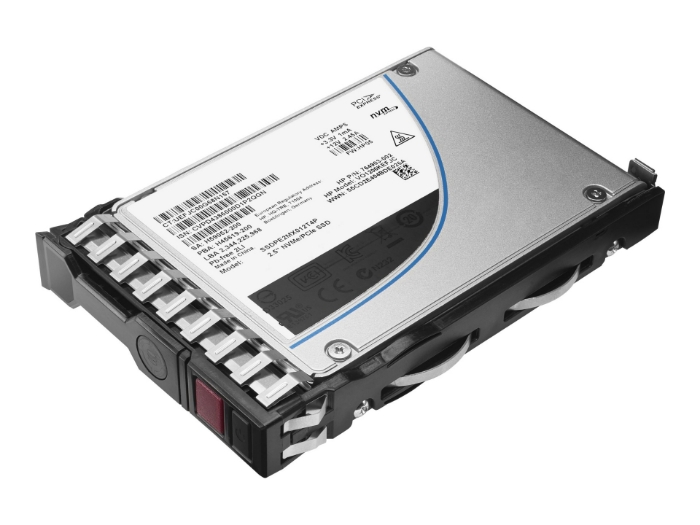 Bild på HPE 3.84TB NVMe Gen5 High Performance Read Intensive E3S EC1 EDSFF PM1743 SSD
