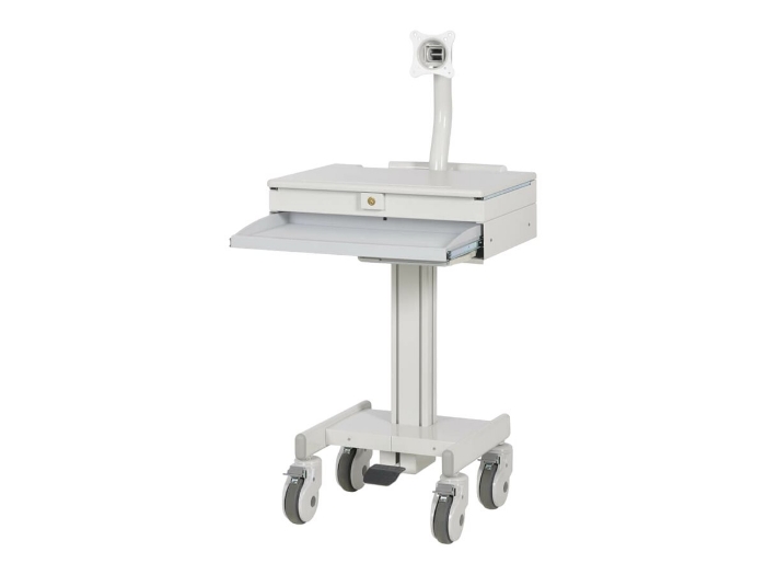 Bild på Eaton Tripp Lite Series Mobile Workstation with Monitor Arm, Casters, Locking Drawer, TAA