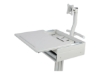 Bild på Eaton Tripp Lite Series Mobile Workstation with Monitor Arm, Casters, Locking Drawer, TAA