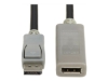 Bild på Eaton Tripp Lite Series DisplayPort Extension Cable with Active Repeater and Latching Connector (M/F), 4K 60 Hz, HDR, 4:4:4, HDCP 2.2, 10 ft. (3.1 m), TAA