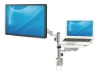 Bild på Tripp Lite Full-Motion Desktop Clamp for Laptop and 17" to 32" Monitor, Aluminum, TAA