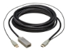 Bild på Eaton Tripp Lite Series HDMI Extension Cable with Active Repeater (M/F), 4K 60 Hz, HDR, 4:4:4, HDCP 2.2, 10 ft. (3.1 m), TAA