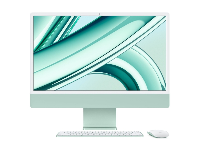 Bild på 24-inch iMac with Retina 4.5K display: Apple M3 chip with 8-core CPU and 8-core GPU, 256GB SSD